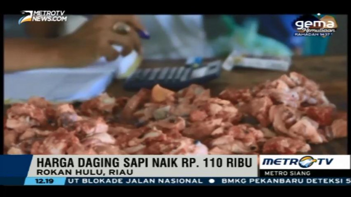 Harga Daging Sapi di Pasar Pasir Pangayaran Capai Rp110 Ribu