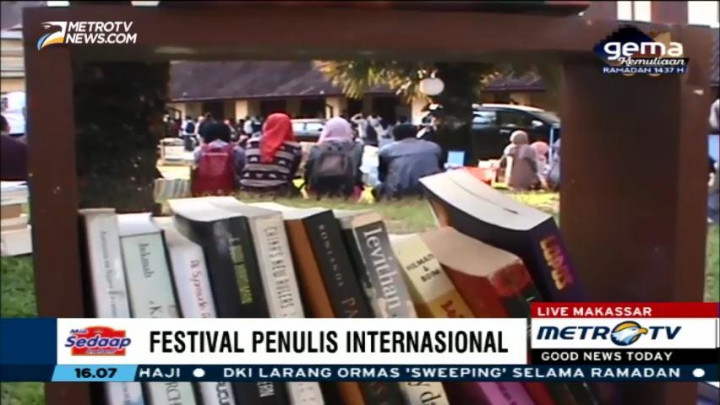 Festival Penulis Internasional Mendekatkan Sastra ke Masyarakat