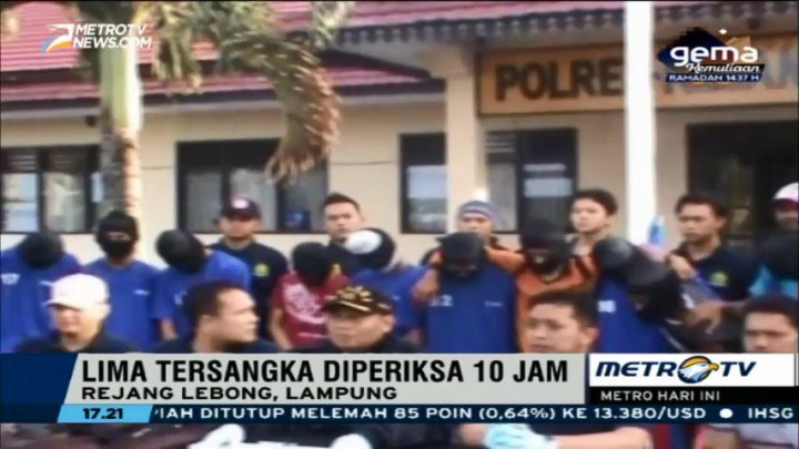 Polisi Rampungkan Berkas Lima Tersangka Dewasa Pemerkosa YY