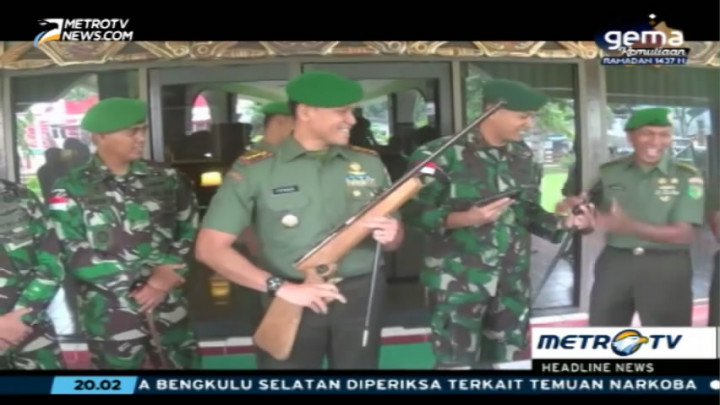 TNI Sita Tiga Senpi Rakitan di Jayapura