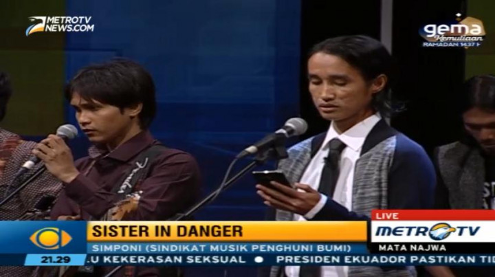 Lagu Sister in Danger, Suara Penolakan Kekerasan Seksual