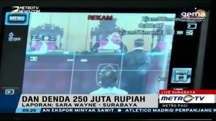 Pelaku Kejahatan Seksual di Kediri Jalani Sidang Vonis Hari Ini