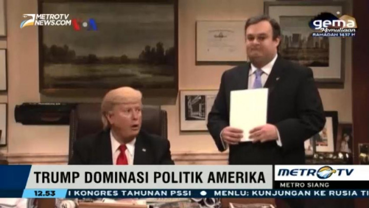 Trump Terus Dominasi Pemberitaan Media Amerika