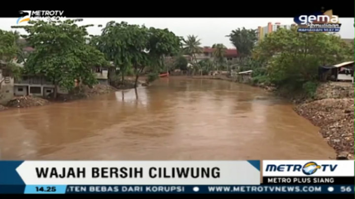 Wajah Bersih Sungai Ciliwung