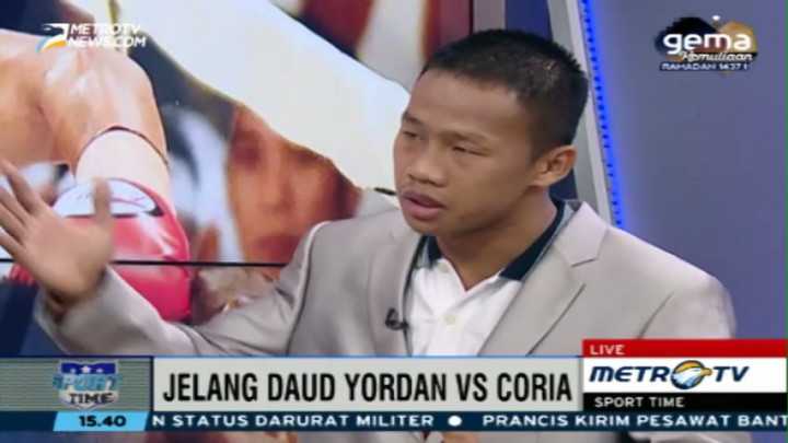 Daud Jordan: Hadapi Coria adalah Pekerjaan Besar