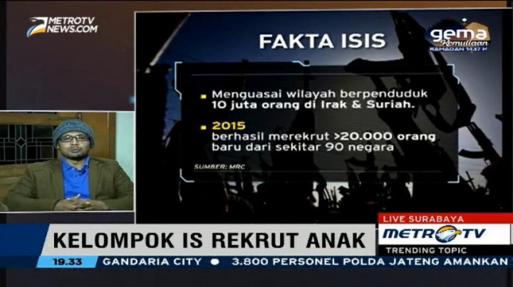 Alasan ISIS Rilis Video Pelatihan Anak Indonesia