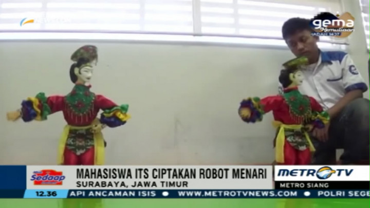 Robot Tari Karya Mahasiswa Institut Teknologi Surabaya