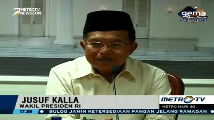 Wapres Ragukan Keaslian Video ISIS Latih Anak Indonesia