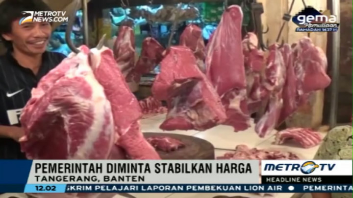 Harga Daging Sapi di Tangerang Tembus Rp120 Ribu/Kg