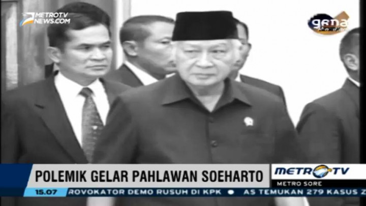 Polemik Gelar Pahlawan Nasional untuk Soeharto