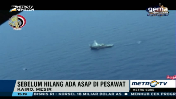 Potongan Tubuh & Puing Diduga Milik EgyptAir Ditemukan