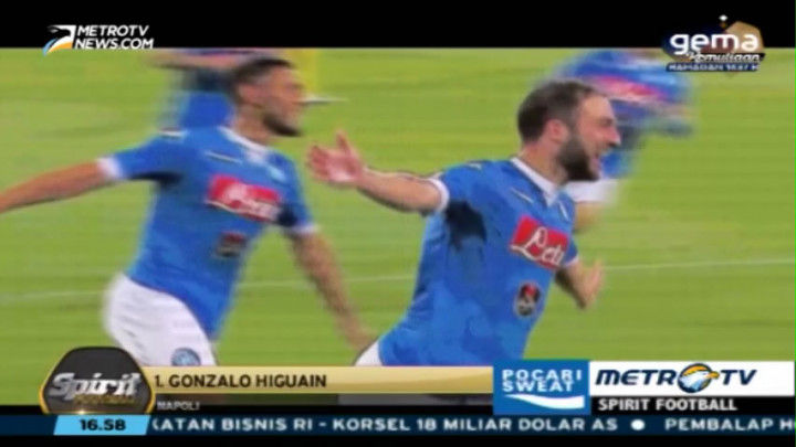 Gol Higuain Jadi Gol Terbaik Pekan Ini