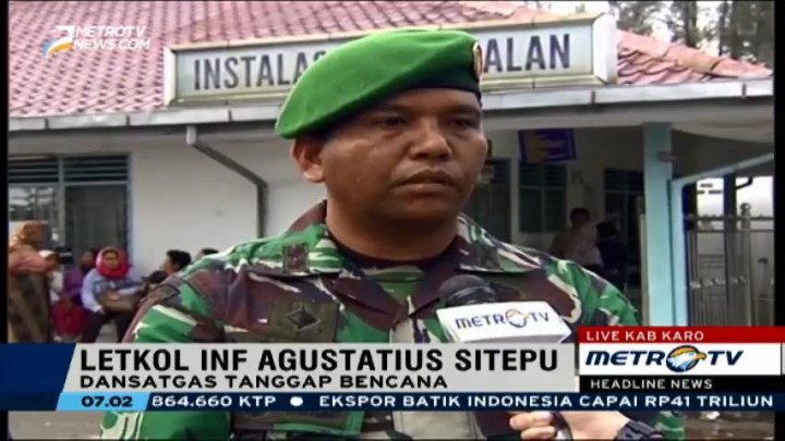 Diduga Satu Korban Erupsi Gunung Sinabung Masih Hilang