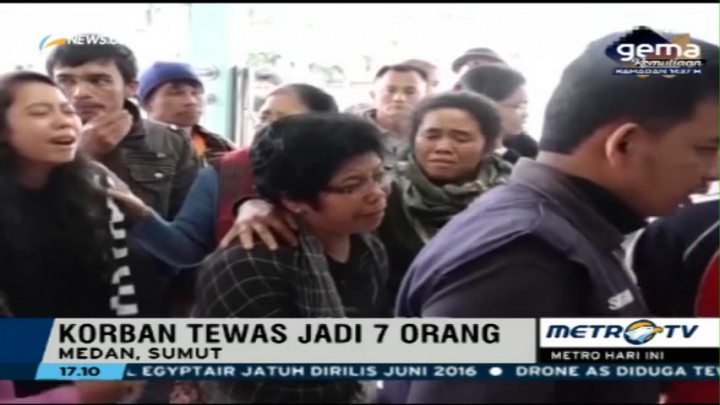 Dua Korban Erupsi Sinabung Masih Kritis