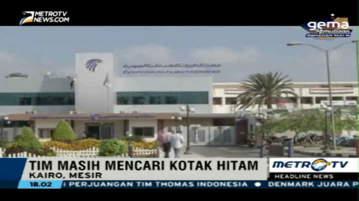 Penyebab Jatuhnya Pesawat EgyptAir Belum Bisa Dipastikan