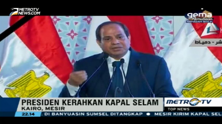 Mesir Kerahkan Kapal Selam untuk Bantu Pencarian EgyptAir