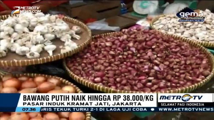 Harga Bahan Pangan Merangkak Naik