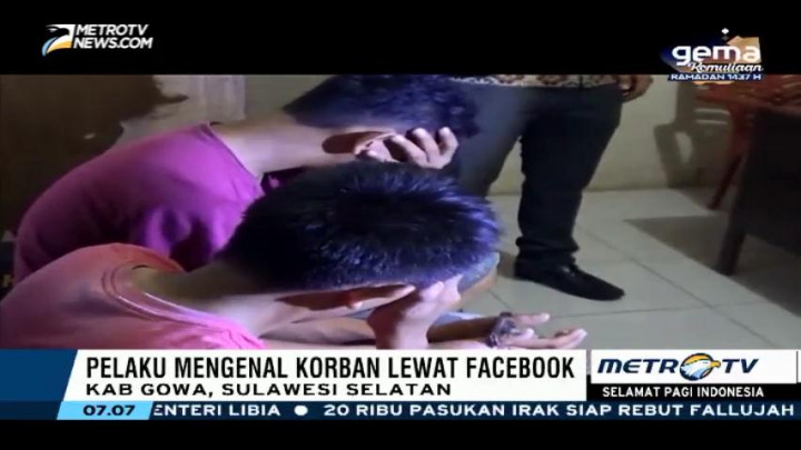 Pemerkosa Siswi SMA di Gowa Ditangkap