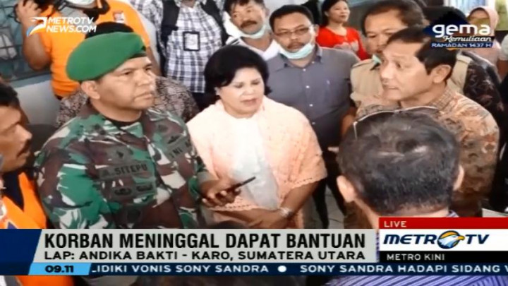 Korban Tewas Akibat Awan Panas Sinabung akan Dapat Santunan