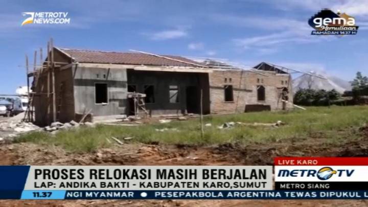 Pemerintah Sediakan Lahan dan Modal untuk Korban Sinabung