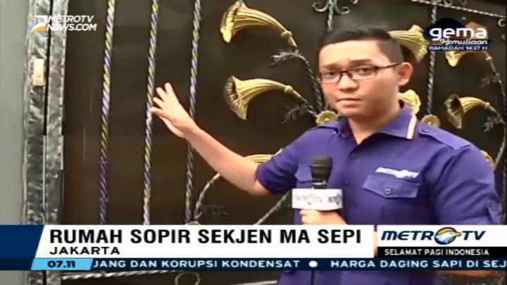 Dua Kali Mangkir dari KPK, Royani Tidak Berada di Rumahnya