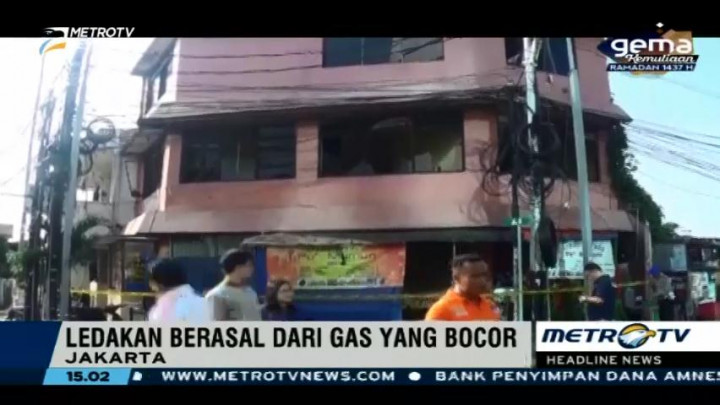 Delapan Korban Ledakan Tabung Gas di Slipi Masih Dirawat
