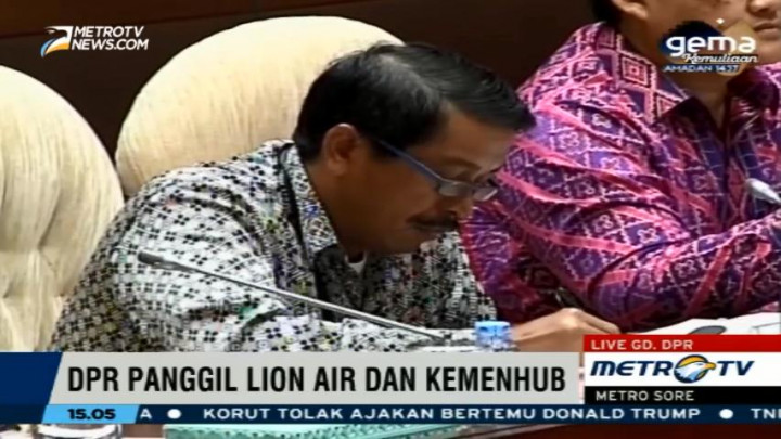 Rapat dengan DPR, Lion Air Minta Keadilan