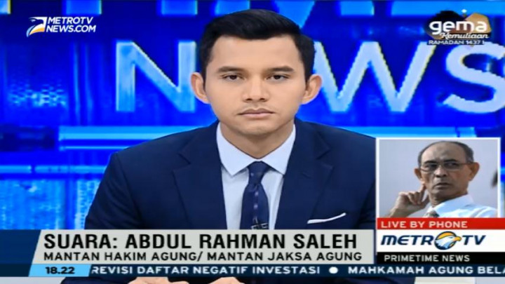 Eks Jaksa Agung: Berapapun Gaji Hakim akan Kalah dengan Sogokan