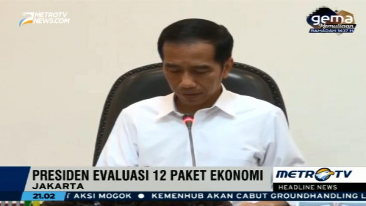 Jokowi akan Bentuk Tim Pemantau Implementasi Paket Kebijakan Ekonomi
