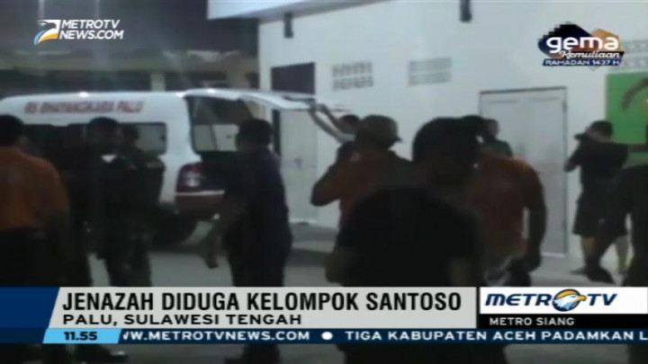 Jenazah Diduga Kelompok Santoso Dikawal Ketat Satgas Tinombala