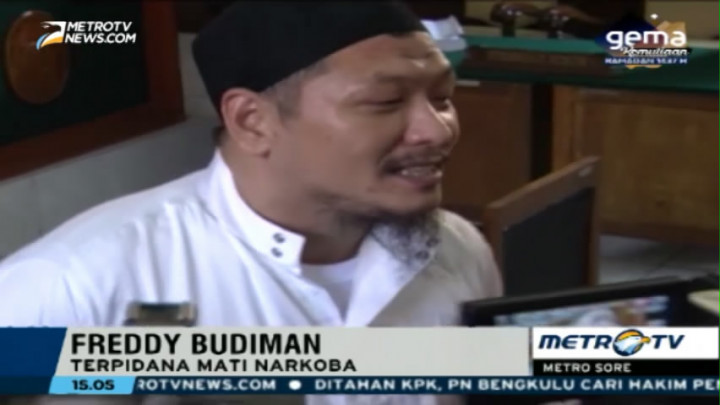 Freddy Budiman: Insya Allah Saya Tobat Selamanya