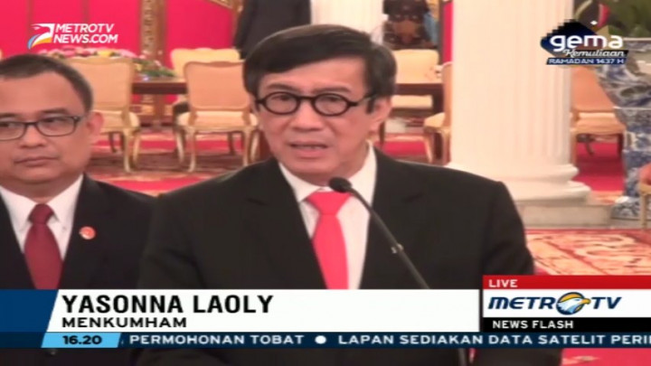 Menkumham: Kebiri Tidak Berlaku untuk Pelaku di Bawah Umur