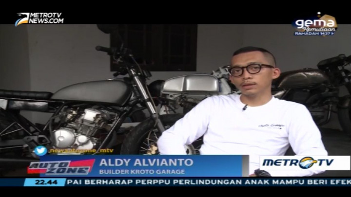 Referensi Modifikasi Motor dengan Gaya Scramber