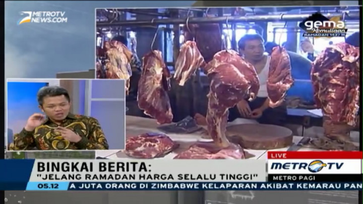 Jelang Ramadan Harga Daging Selalu Tinggi (1)