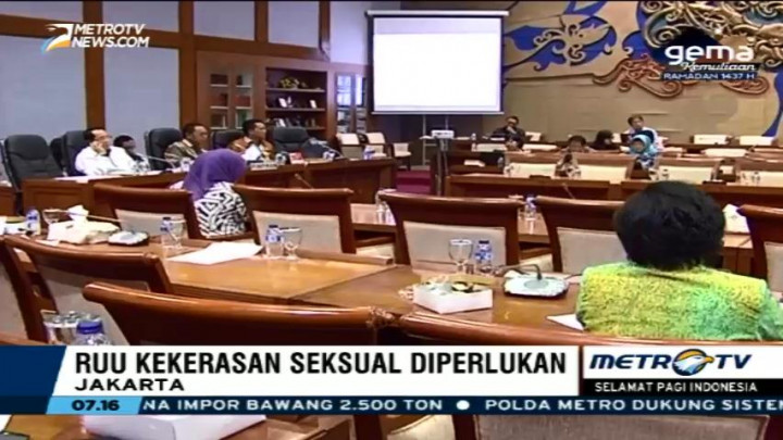 Badan Legislasi DPR Bahas RUU Penghapusan Kekerasan Seksual