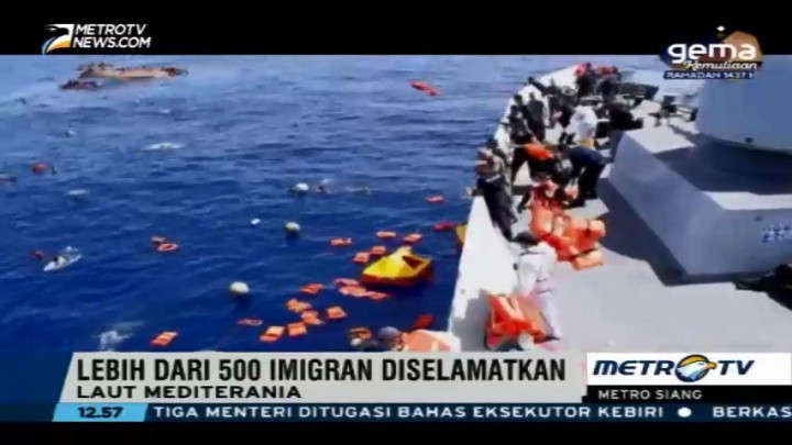 Kapal Terbalik, Tujuh Pengungsi Libya Tewas di Laut Mediterania