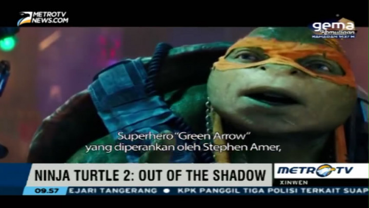 Empat Kura-kura Ninja Kembali Beraksi di TMNT 2