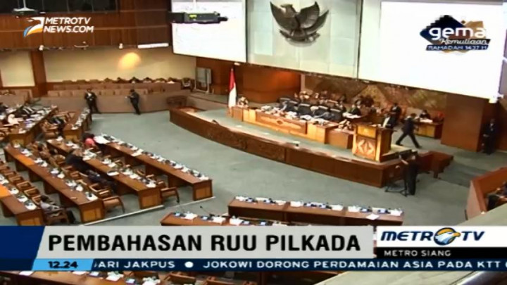 Perdebatan Alot Revisi UU Pilkada