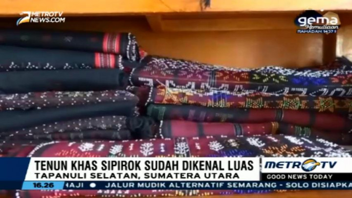 Kain Tenun Khas Sipirok yang Mendunia