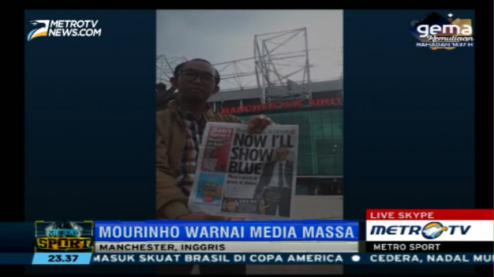 Mourinho Resmi Latih MU