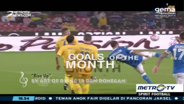 Daftar 10 Gol Terbaik Bulan Mei 2016