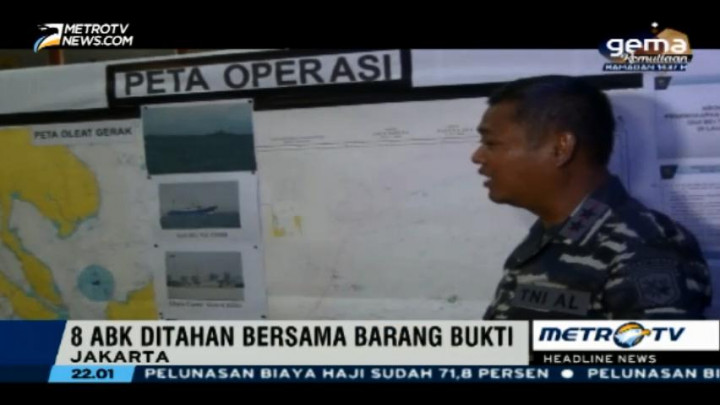 Koarmabar Tangkap Kapal Pencuri Ikan Asal Tiongkok