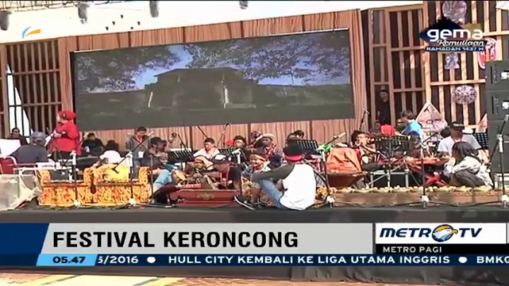 Festival Keroncong Generasi 2016 Bertujuan Lestarikan Musik Indonesia