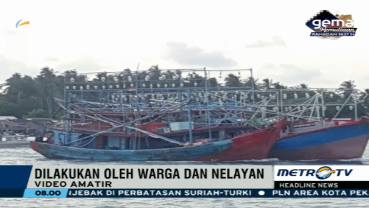Dua Kapal Ikan Disandera di Perairan Kabupaten Lingga