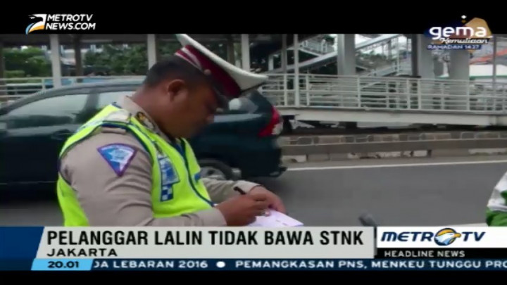 10.000 Pengendara Terjaring Operasi Patuh Jaya 2016