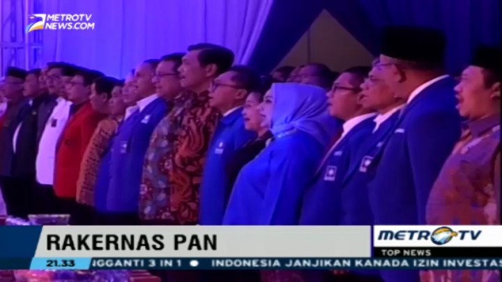 Jokowi Batal Hadiri Rakernas PAN