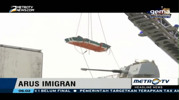 629 Imigran Tiba di Italia