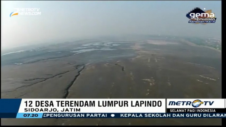 10 Tahun Semburan Lumpur Lapindo, 84 Berkas Warga Belum Tuntas