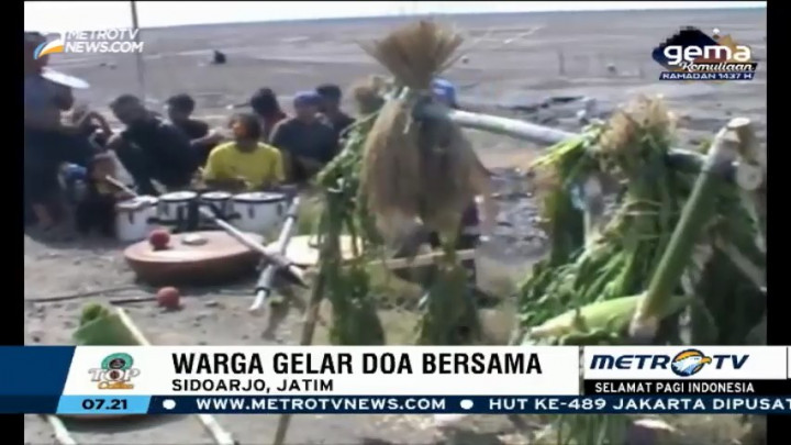 Warga Korban Lumpur Lapindo Gelar Doa Bersama