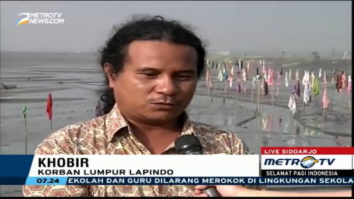 Warga Gugat Penyelesaian Lumpur Lapindo